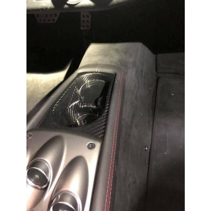 フェラーリ 458イタリア用 カーボン製 センターコンソール ドリンク