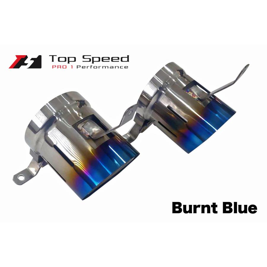 フェラーリ 488 GTB 用チタン製テールTips (USAメーカー Top Speed製