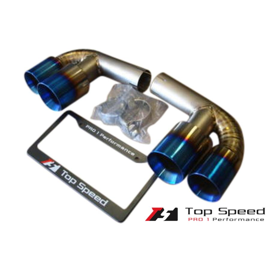 ポルシェ 911 カレラ 2/4 (997) 用チタン製バイパスマフラー : Top 