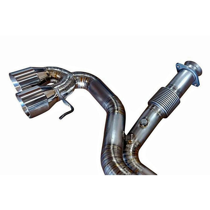 コルベット C8 チタン製 ストレート触媒 コルベット C8 チタン製