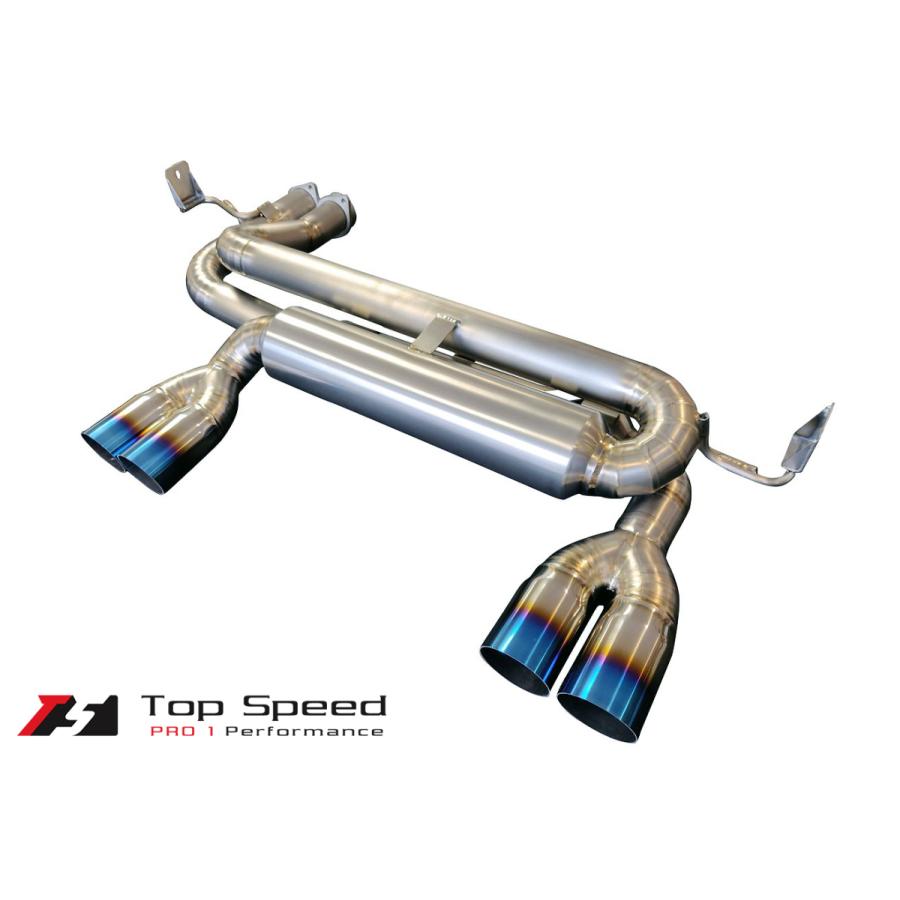 BMW M3 (E46) 用チタン製マフラー (レーススペック) (USA  