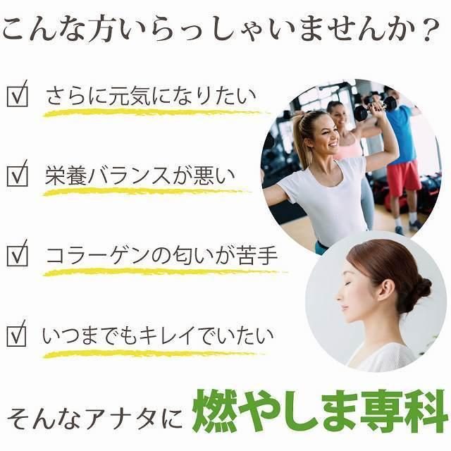 計量カップと携帯に便利な小分け容器付き 燃やしま専科 500g レモン風味 の3点セット　コラーゲン　クエン酸　スポーツ飲料　ビタミン　清涼飲料水｜topstar｜05