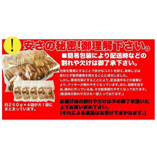 特価セール 訳あり 固焼き 豆乳 おからクッキー プレーン約100枚1kg 送料無料  硬焼き  ダイエット かたやき スイーツ |  | 14