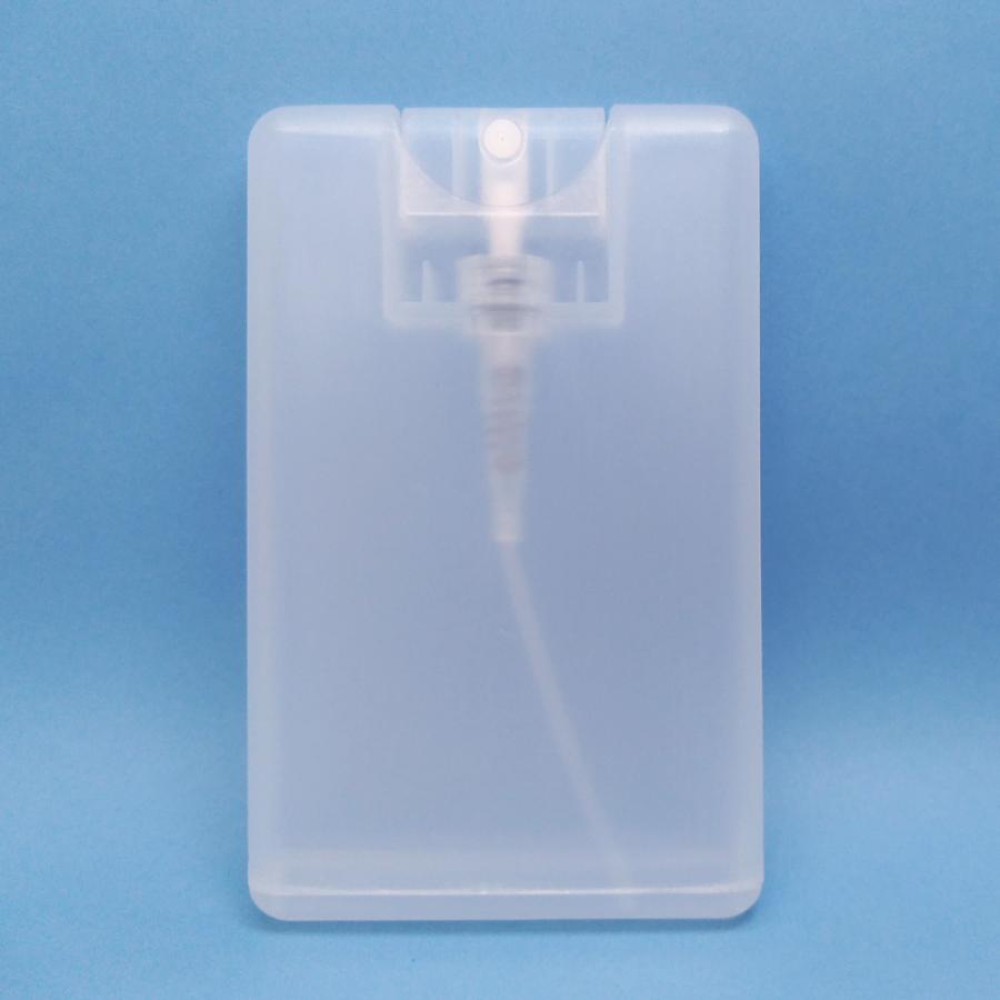 空容器】100個セット 携帯しやすいカード型スプレー容器 20mL 薄型
