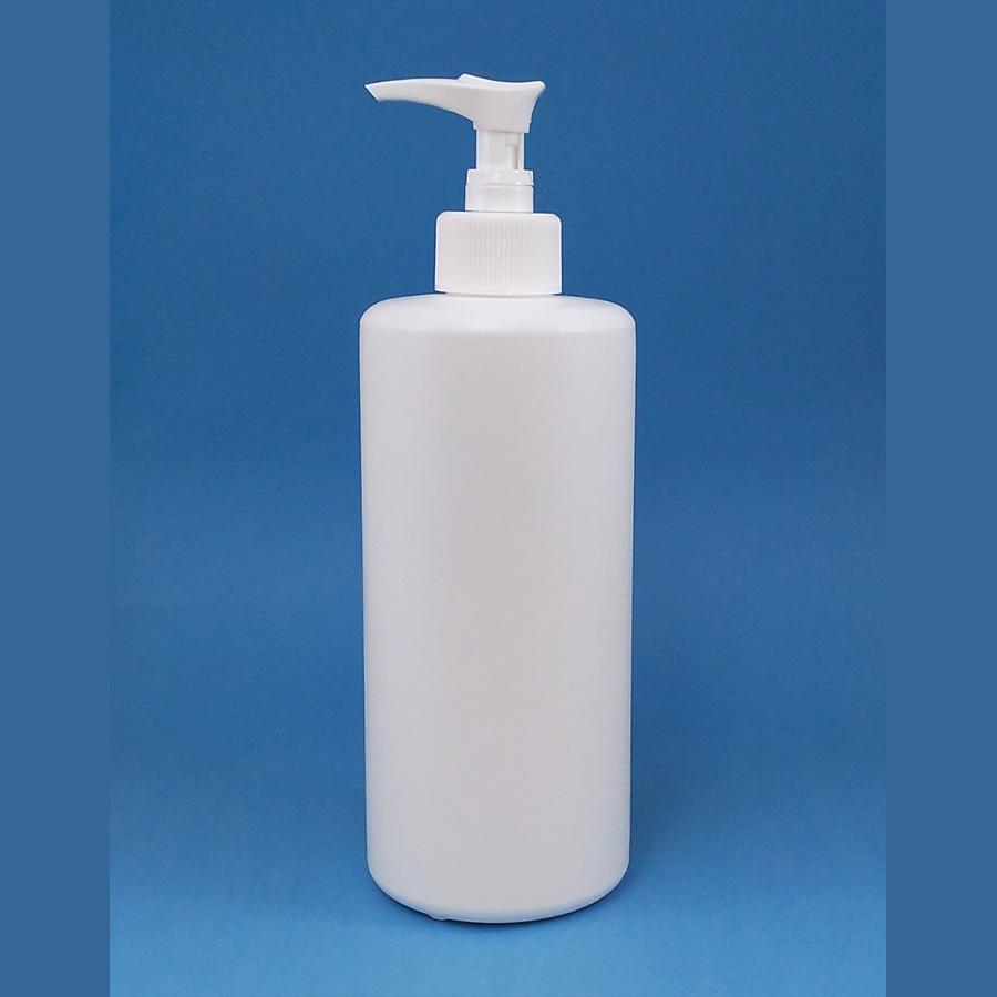 アルコール対応（HDPE製）500ml 遮光 ポンプボトル 容器 アルコール