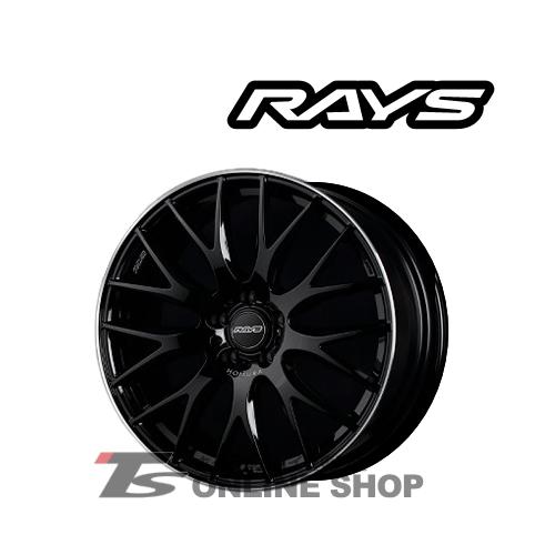 RAYS HOMURA 2X9Plus 7.5J-18インチ (45) 5H/PCD114.3 BVK ホイール4本 