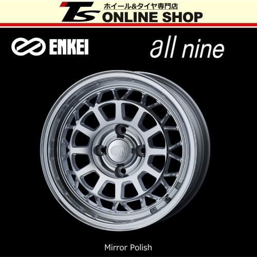 ENKEI all nine 6.0J-15インチ (22) 4H/PCD107.95 ホイール4本セット 