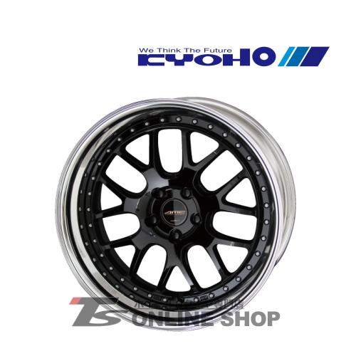 KYOHO AME SHALLEN VMX 9.0J-19インチ ブラック ホイール1本 シャレン 