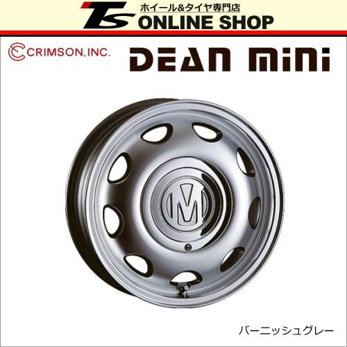 CRIMSON DEAN mini 5.0J-14インチ (45) 4H/PCD100 ホイール1本 BG 