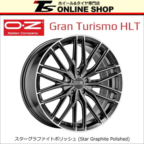 OZ RACING Gran Turismo-HLT 9.5J-20インチ (22) 5H/PCD112 SGP ホイール１本 OZレーシング グランツーリズモ HLT｜topstone-bf