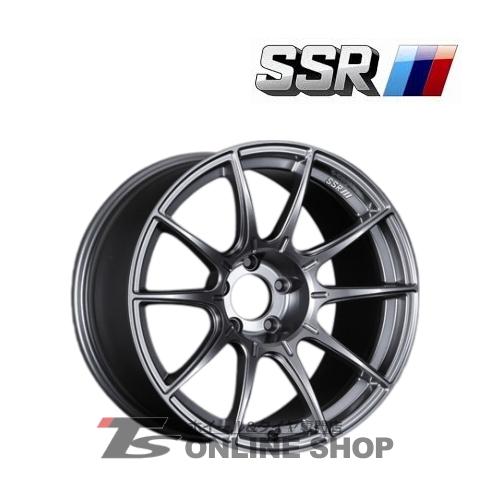 SSR GTX01 9.5J-18インチ (40) 5H/PCD100 ホイール1本 ダークシルバー 