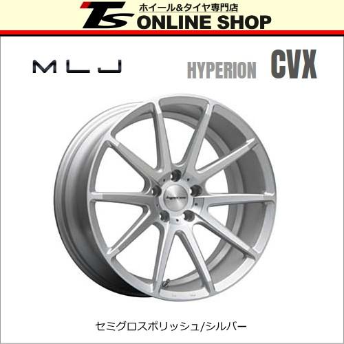 MLJ HYPERION CVX 8.5J-20インチ (35) 5H/PCD114.3 ホイール1本  