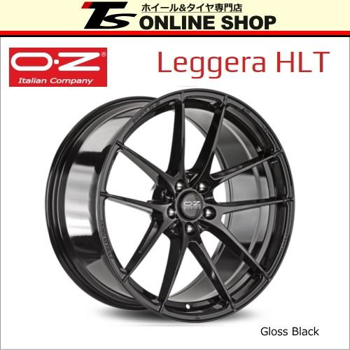 OZ RACING Leggera HLT 8.5J-19インチ (45) 5H/PCD108 GBK ホイール4本 