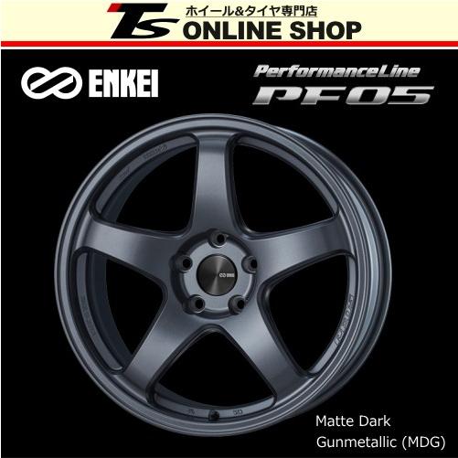 Enkei 車 バイク 自転車 8 5j 17インチ 38 自動車 Mdg Performanceline エンケイ 5h Pcd114 3 パフォーマンスライン Pf05 ホイール4本セット