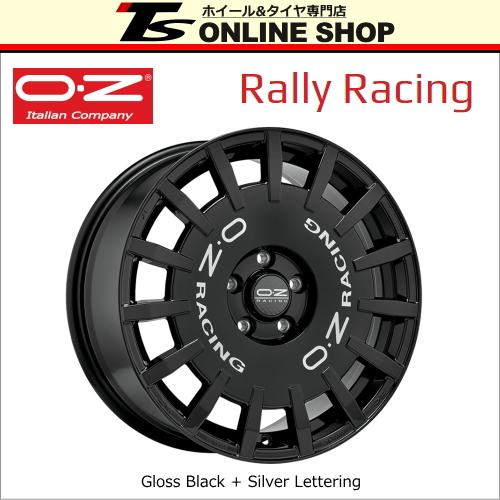 OZ RACING Rally Racing 8.0J-17インチ (35) 5H/PCD100 GBK ホイール1 