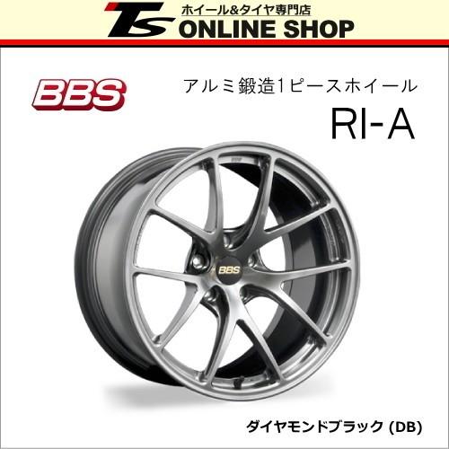 BBS RI-A 8.5J-18インチ (43) 5H/PCD108 DB ホイール1本 BBS正規取扱 