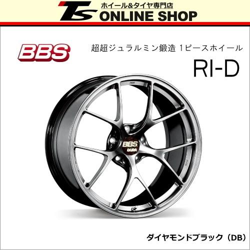 BBS RI-D 10.0J-20インチ (35) 5H/PCD114.3 DB ホイール１本 BBS正規取扱店 RI043