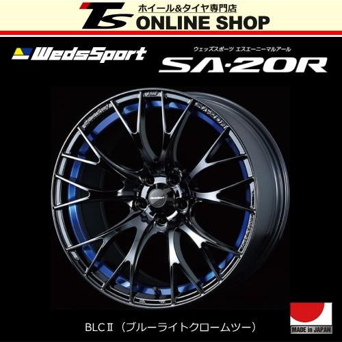 WEDS WedsSport SA-20R 9.5J-18インチ (45) 5H/PCD100 BLCII ホイール 