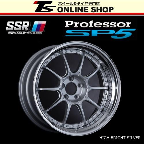 車のパーツ タイヤ、ホイール SSR Professor SP5 7.5J-18インチ ホイール1本 プロフェッサーSP5