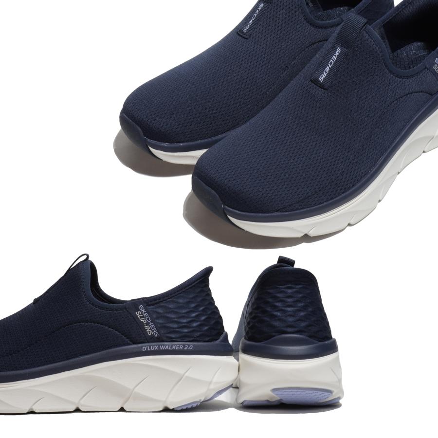 スケッチャーズ スリップインズ スニーカー SKECHERS 150099 Hands Slip-ins Relaxed Fit D'Lux Walker 2.0 HAPPY STEP NVLV BKPK ウィメンズ 24SS 旅行｜toptotoponline｜08