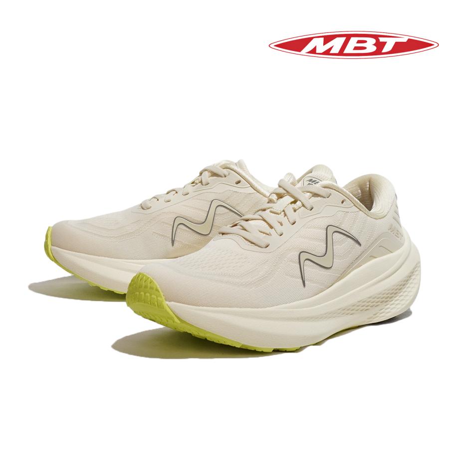 MBT 厚底スニーカー ウォーキングシューズ 1000 LACE UP W BEIGE