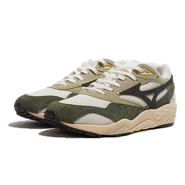 ミズノ スニーカー 靴 MIZUNO CONTENDER D1GA236932 ホワイト×カーキ×ベージュ シューズ ローカット メンズ 人気 26SS