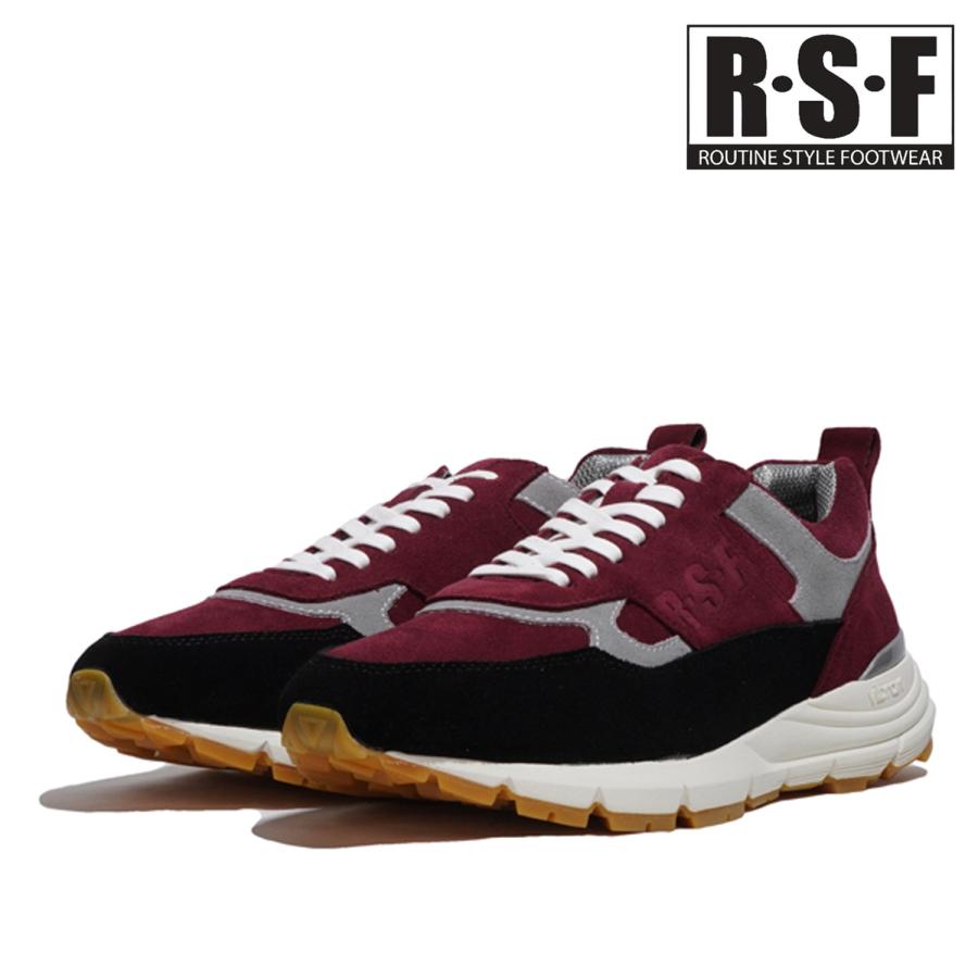 ルーティン スタイル フットウェア 靴 シューズ RSF ROUTINE STYLE FOOTWEAR SIPIN GRAY BLUE BURGUNDY 本革 スエード レザー ビブラムソール 23FW 旅行｜toptotoponline｜04