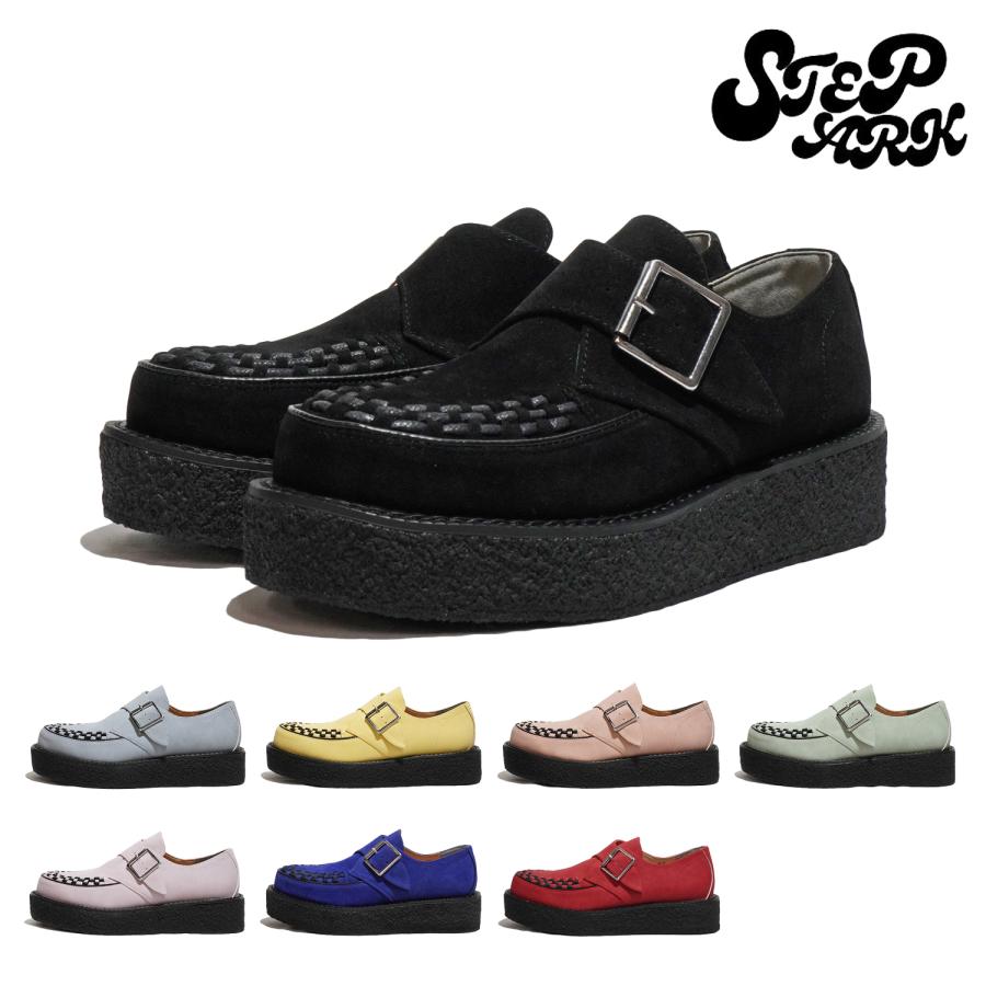 【ドイツ製】TACCO　COMFORT　高級モンクストラップブーツ 日本製ソール STEPARK（ステッパーク） ラバーソール モンクストラップ 厚底 STEPARK