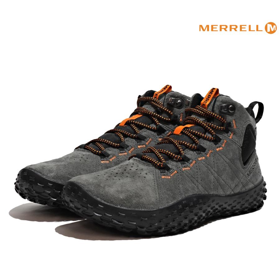 メレル シューズ 靴 MERRELL J036001 J036003 WRAPT MID ラプト ミッド ウォータープルーフ アウトドア レジャー WATERPROOF GRANITE OLIVE MENS｜toptotoponline｜02