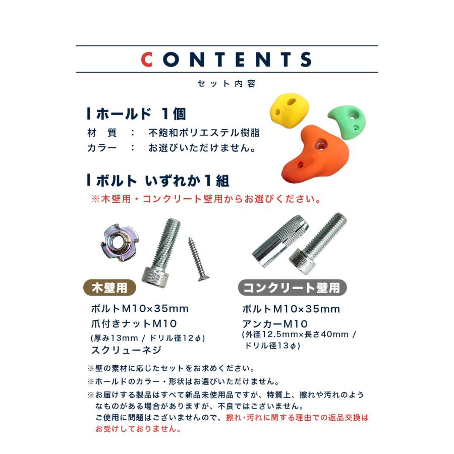HOLDREAM クライミング ホールド 「サンプル1個」 プロ仕様 ボルダー