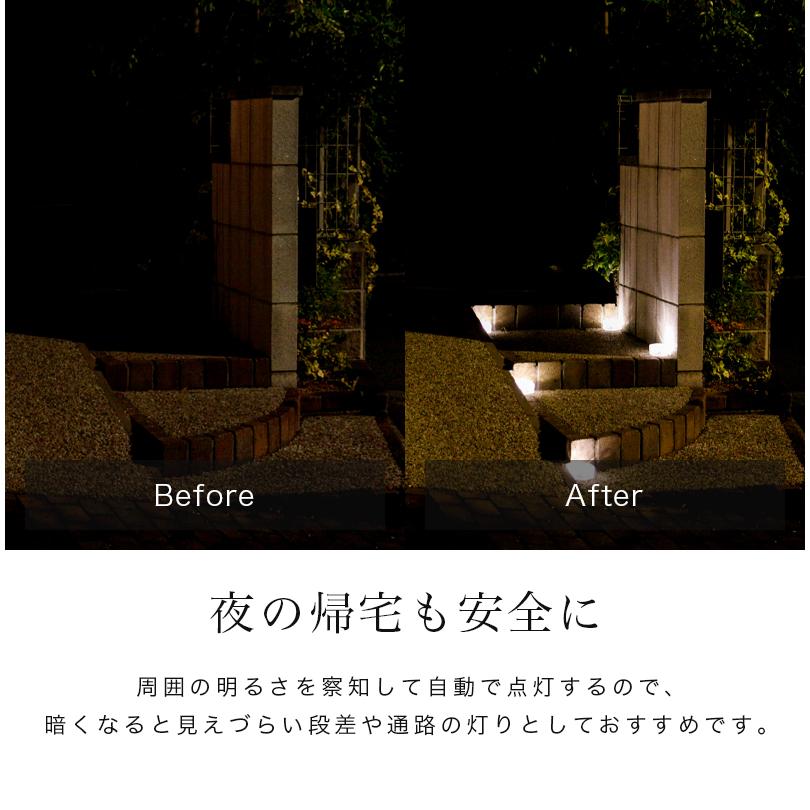 ガーデンライト ソーラーライト 六角形 屋外 置き型 ソーラー 充電式 エコ  明るい おしゃれ 防滴 太陽光 LED 自動点灯 電球色 照明 ブロック 「takumu」 | remecle | 11