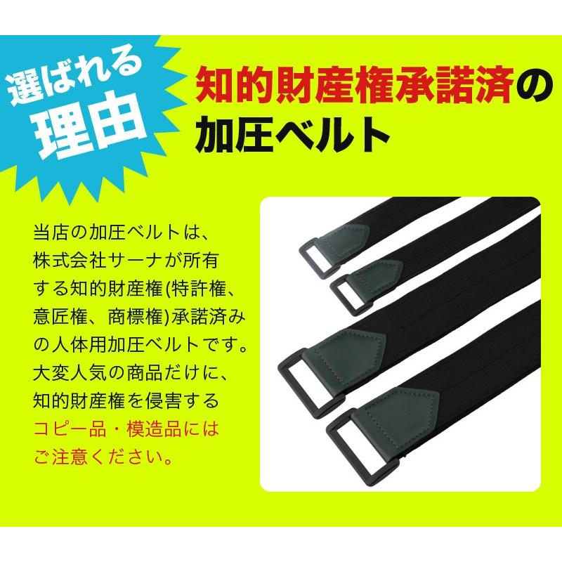 加圧ベルト 究極の美脚 ゴムベルト トレーニングベルト ゆる圧 加圧