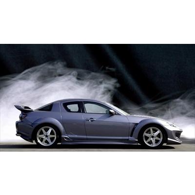 RX-8 SE3P サイドスカート 塗装済み : エアロ.カスタムパーツの