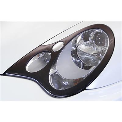 ポルシェ 996 ヘッドライトフィニッシャー W/〇(カーボン) (後期