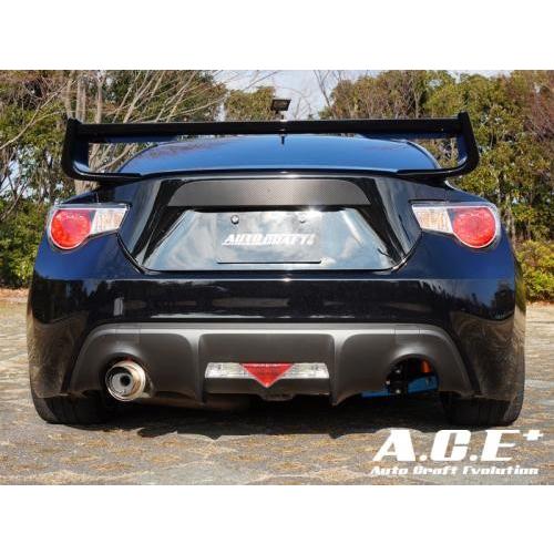 安い大人気 86 ZN6 A.C.E+(エース) リアウィング カーボン製 クリア