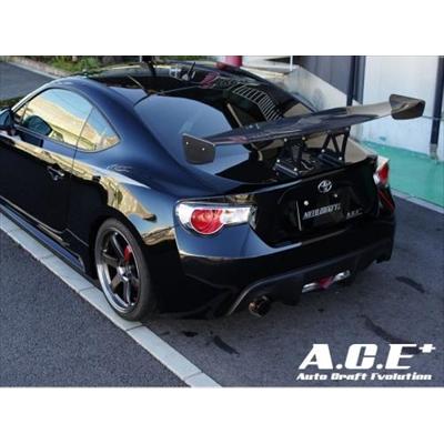 ZC6 BRZ A.C.E+(エース) 3DカーボンGTウィング : エアロ ZC6 BRZ A.C.E+(エース) 3DカーボンGTウィング : エアロ