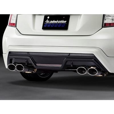 プリウス30 後期 デュアルマフラー プリウス ZVW30 後期 エグゼクティブマフラー 左右デュアル出し用