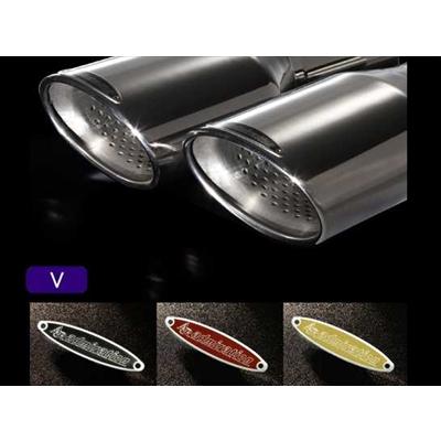 プリウス ZVW50 前期 エグゼクティブマフラー 左右デュアル出し用 V