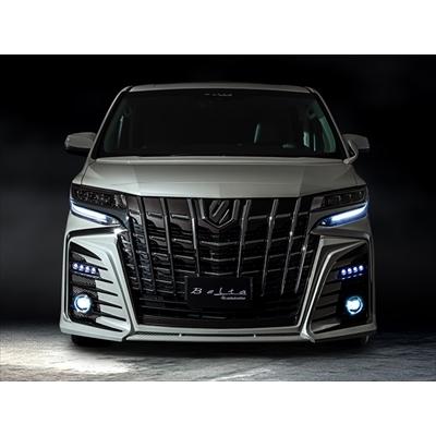 アルファード 30系 後期 Sグレード Belta フロントバンパースポイラー 