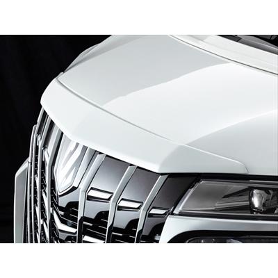 30アルファード 後期ボンネットフードトップモール　パールホワイト　070 30アルファード フードトップモール 070 ホワイトパール 純正