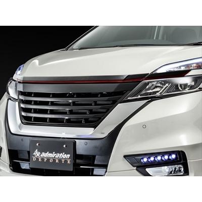 セレナ C27 ハイウェイスター 前期 デポルテ フードフェイスKIT 単色