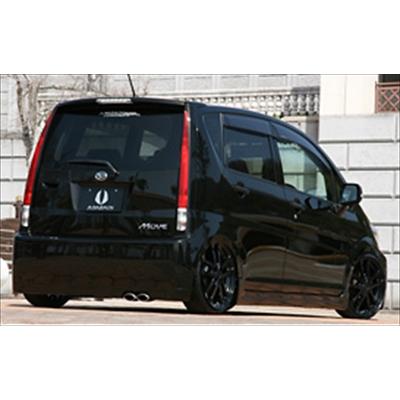 ムーヴ カスタム L175S/185S 前期 EURO EDITION リアバンパー 塗装取付