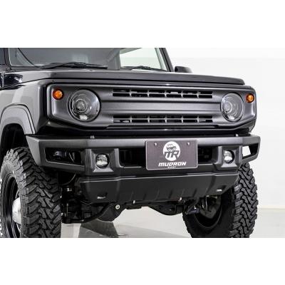 ジムニー jb64 バンパー　フォグ難あり JB64W ジムニー MUDRON SPORT フロントバンパー (純正フォグランプ使用