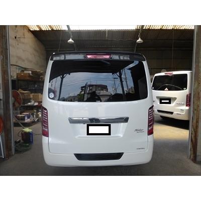 NV350キャラバン リアルーフスポイラー LED無しタイプ カーボン製
