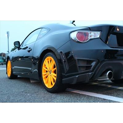 86 ZN6 リヤディフューザー 左右セット カーボン製 : エアロ.カスタム