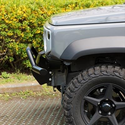 スズキ ジムニー しし狩りバンパー　パイプバンパー　フロントバンパー JB74用 スチール曲げバンパー しし狩りタイプ フロント用
