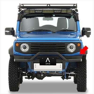 JB64W ジムニー フロントエプロン : エアロ.カスタムパーツのTopTuner