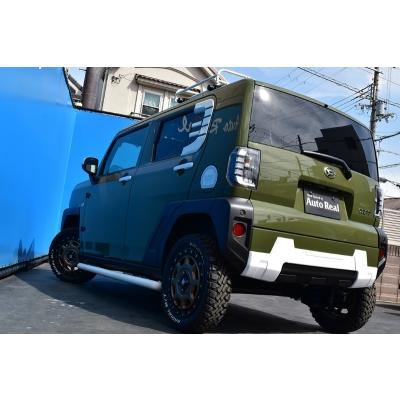 LA900 / LA910 タフト リアバンパーガーニッシュ 塗装済 : エアロ