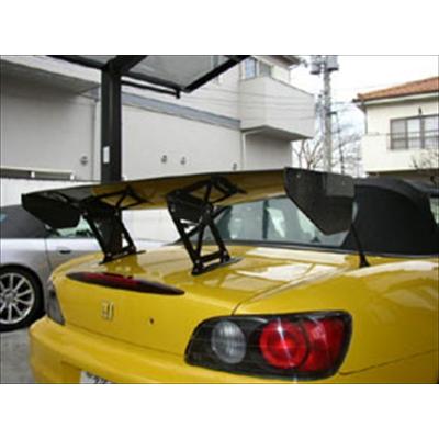 S2000 AP1/2 カーボン製 GTウイング クリア塗装済み : エアロ
