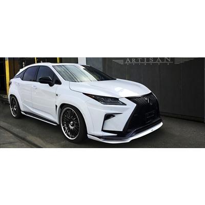 LEXUS RX 20系 前期 BLACK LABEL フロントバンパーガーニッシュ 2P FRP製 塗装済みの画像